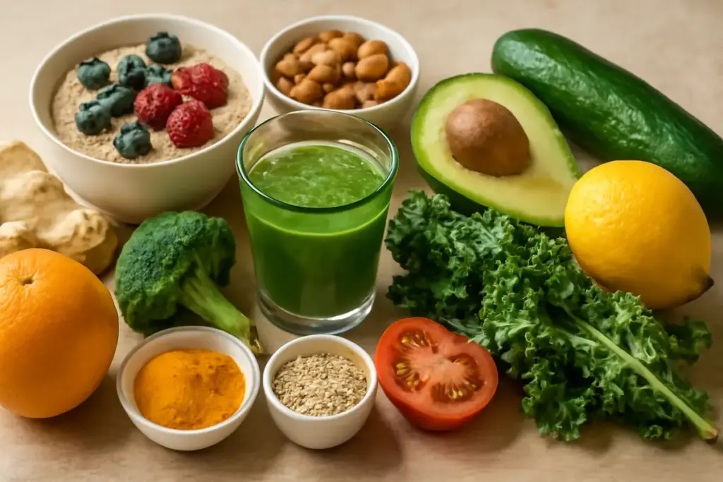 Alimenti anti-infiammatori per la detox quotidiana: piccoli cambiamenti che fanno la differenza