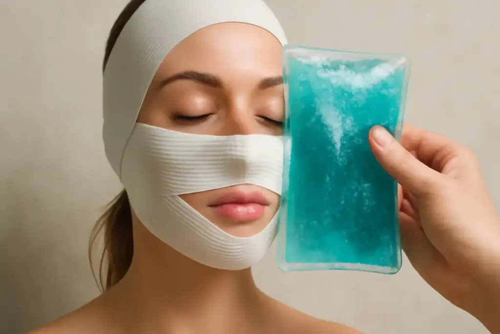 Bendaggio freddo viso: il dettaglio inaspettato che amplifica il senso di freschezza sulla pelle