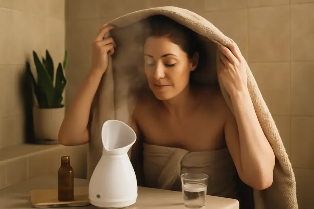 Bagno di vapore corpo: come farlo a casa per una detossinazione profonda senza stress