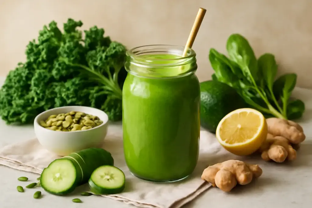 Green smoothie e detox: la combinazione di ingredienti che migliora davvero la digestione